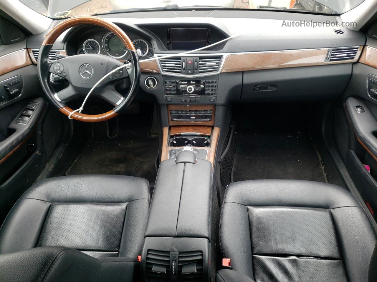 2010 Mercedes-benz E 350 4matic Черный vin: WDDHF8HB5AA098448