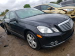 2010 Mercedes-benz E 350 4matic Black vin: WDDHF8HB5AA098448