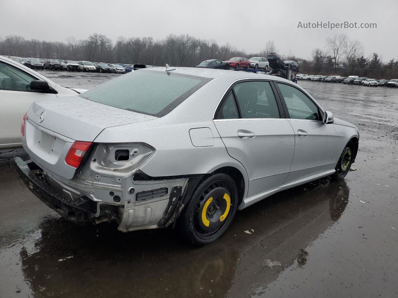 2010 Mercedes-benz E 350 4matic Серебряный vin: WDDHF8HB5AA133828