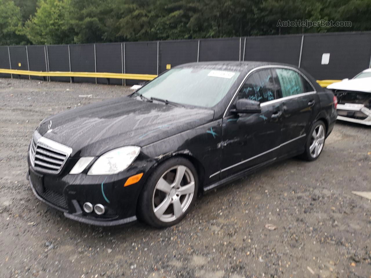 2010 Mercedes-benz E 350 4matic Черный vin: WDDHF8HB5AA207622