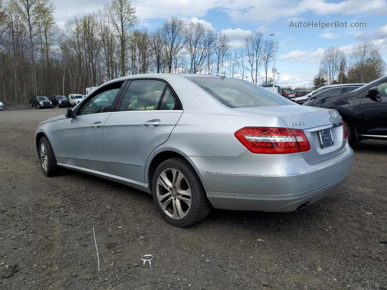 2010 Mercedes-benz E 350 4matic Silver vin: WDDHF8HB6AA076068