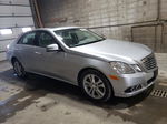 2010 Mercedes-benz E 350 4matic Silver vin: WDDHF8HB6AA094036