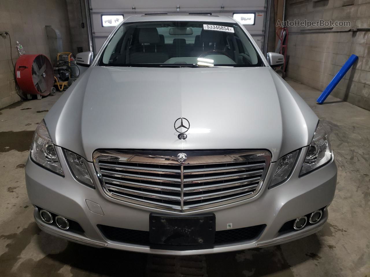 2010 Mercedes-benz E 350 4matic Silver vin: WDDHF8HB6AA094036