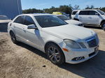 2010 Mercedes-benz E 350 4matic White vin: WDDHF8HB6AA095512