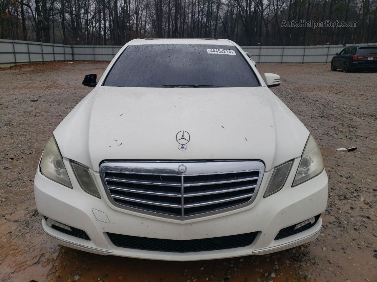 2010 Mercedes-benz E 350 4matic White vin: WDDHF8HB6AA162271