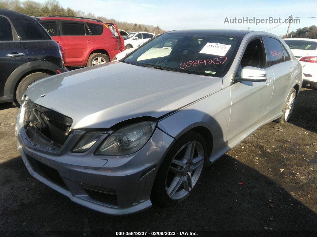 2010 Mercedes-benz E-class E 350 Silver vin: WDDHF8HB7AA145950