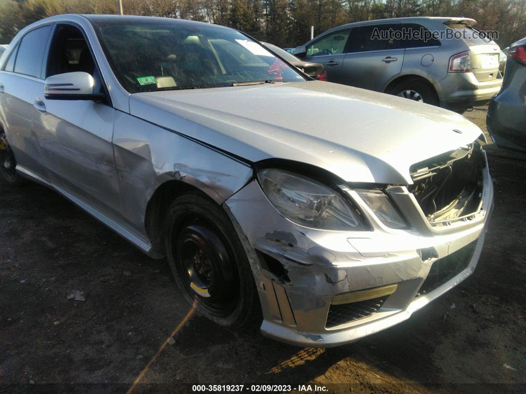 2010 Mercedes-benz E-class E 350 Silver vin: WDDHF8HB7AA145950