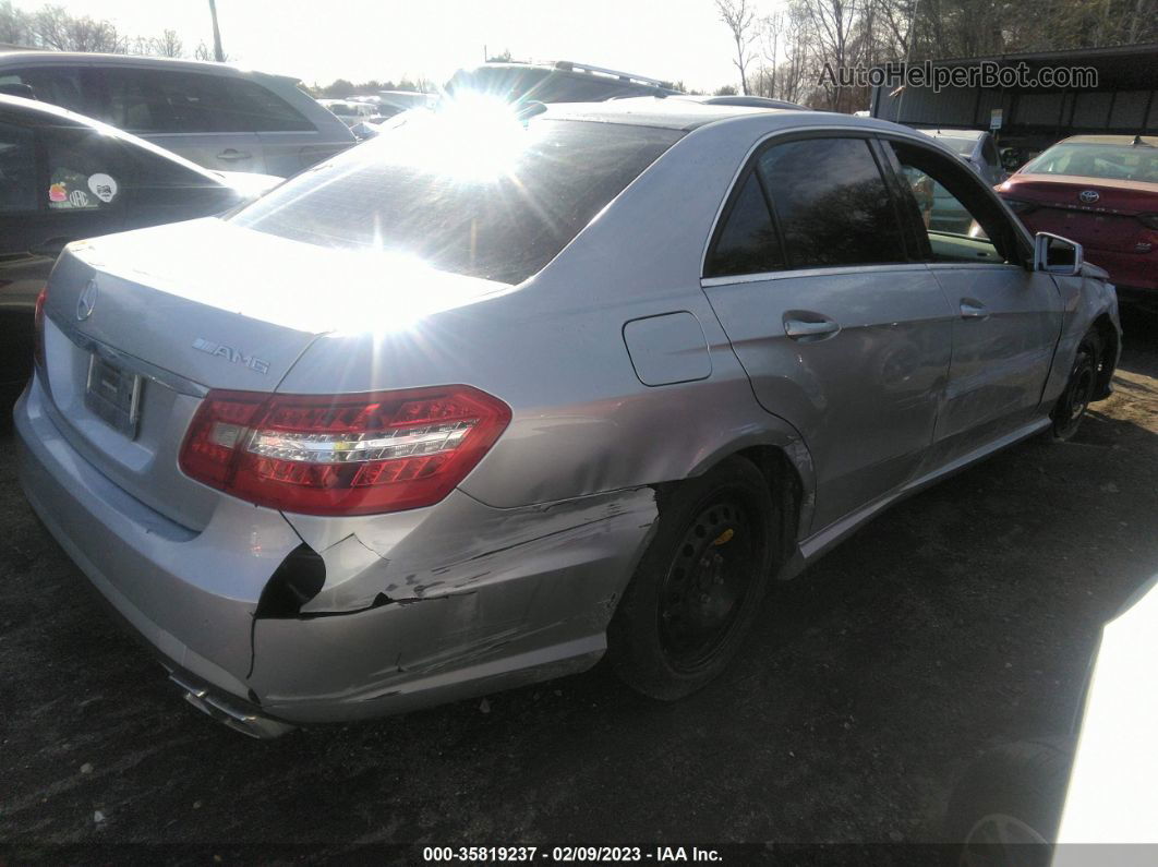 2010 Mercedes-benz E-class E 350 Silver vin: WDDHF8HB7AA145950