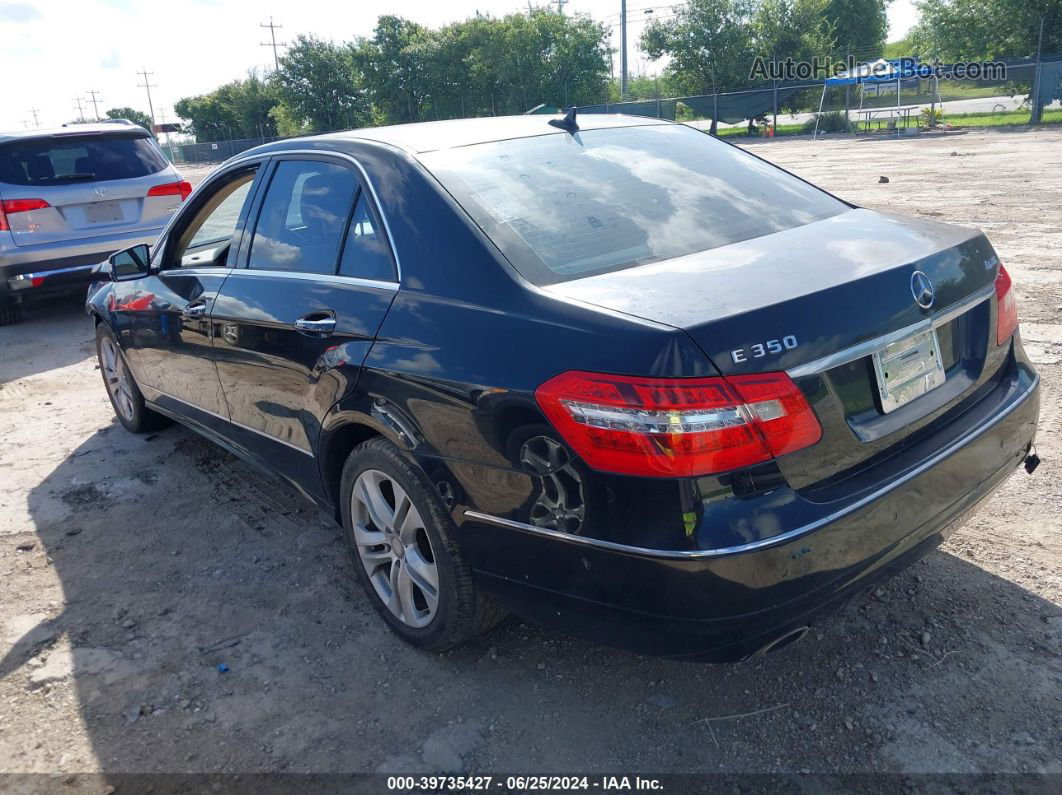 2010 Mercedes-benz E 350 4matic Black vin: WDDHF8HB7AA167592