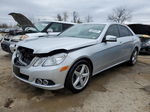 2010 Mercedes-benz E 350 4matic Silver vin: WDDHF8HB7AA226835