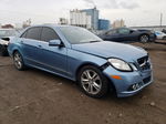 2010 Mercedes-benz E 350 4matic Blue vin: WDDHF8HB8AA105702