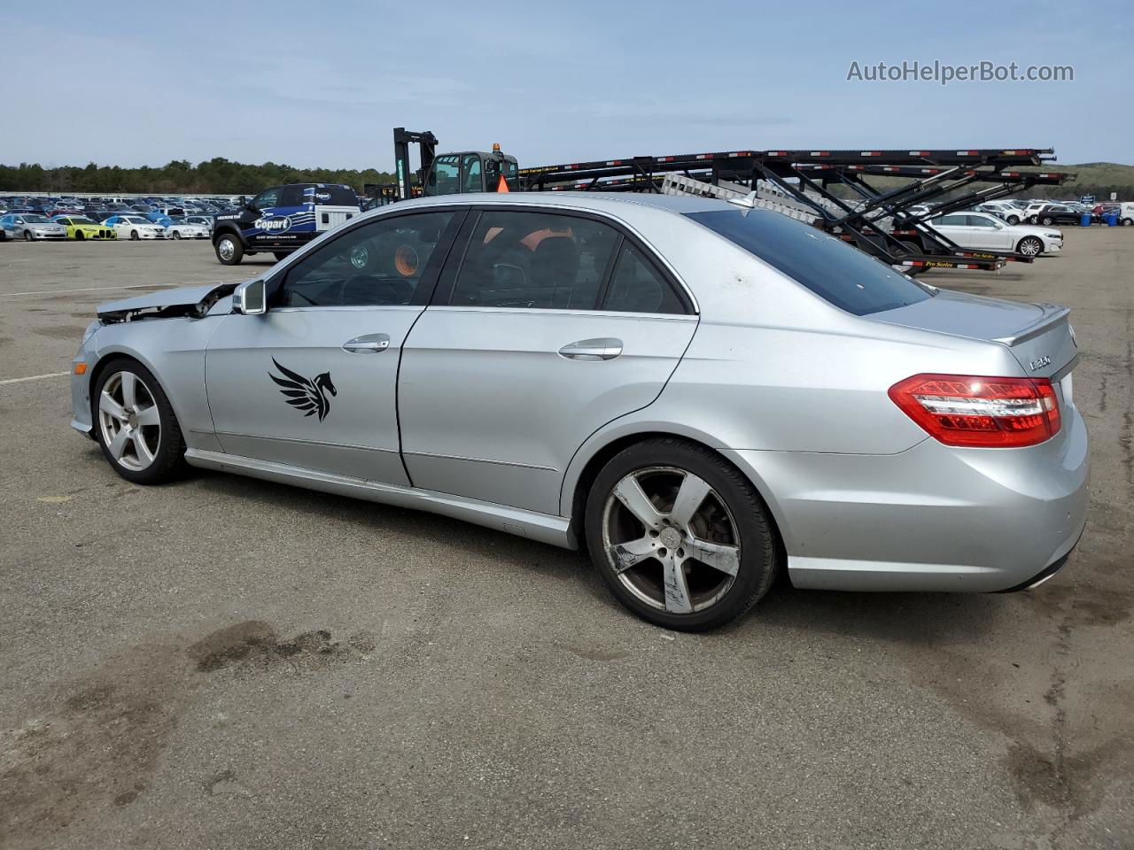 2010 Mercedes-benz E 350 4matic Серый vin: WDDHF8HB8AA146881