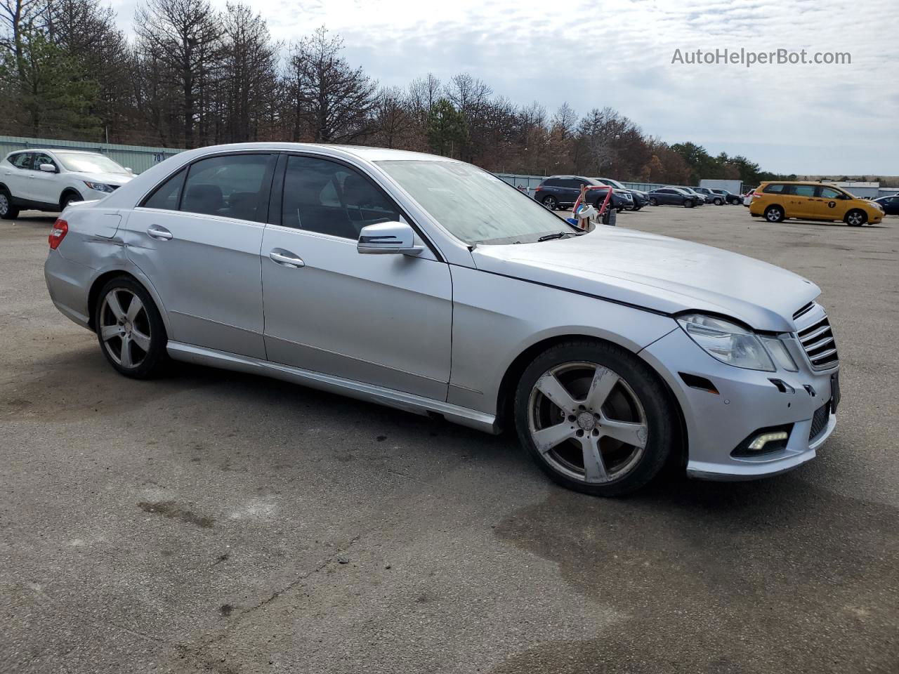 2010 Mercedes-benz E 350 4matic Gray vin: WDDHF8HB8AA146881