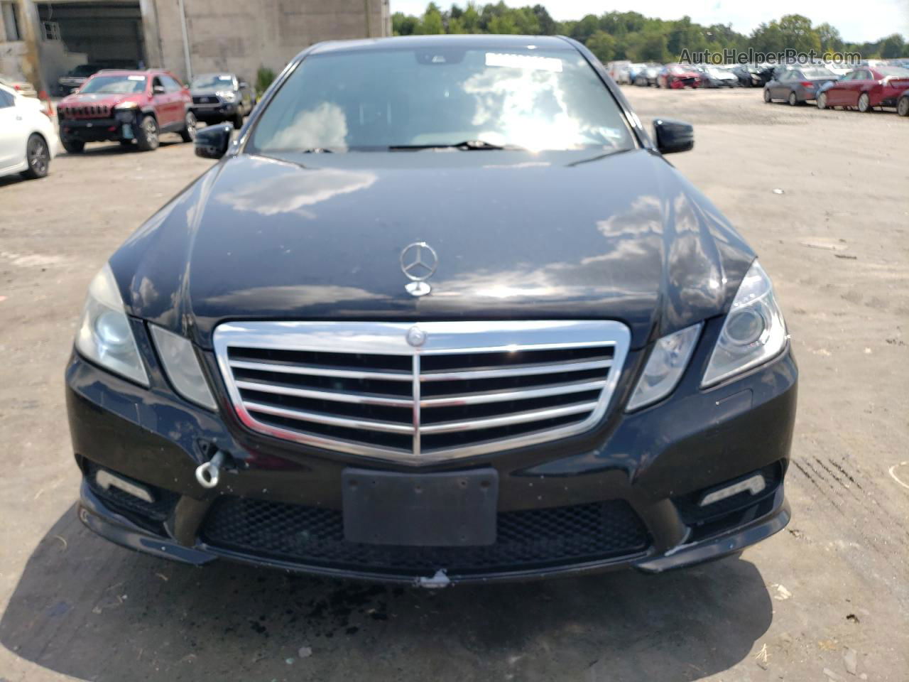 2010 Mercedes-benz E 350 4matic Black vin: WDDHF8HB8AA147867