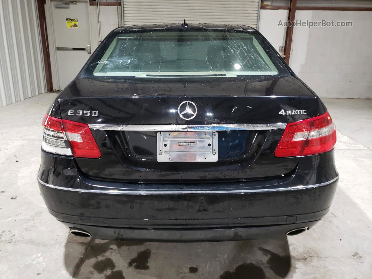 2010 Mercedes-benz E 350 4matic Black vin: WDDHF8HB8AA206044