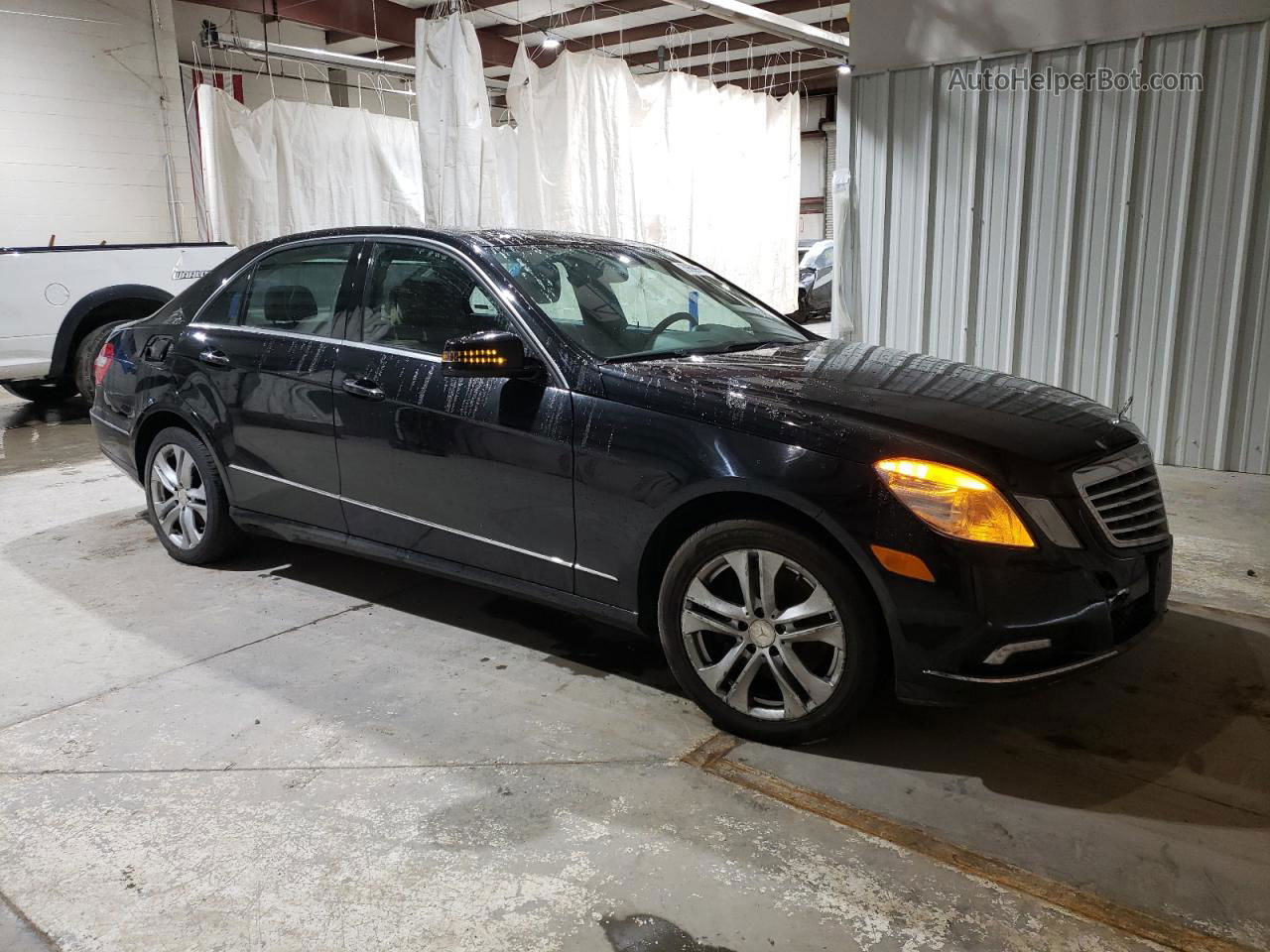 2010 Mercedes-benz E 350 4matic Black vin: WDDHF8HB8AA206044