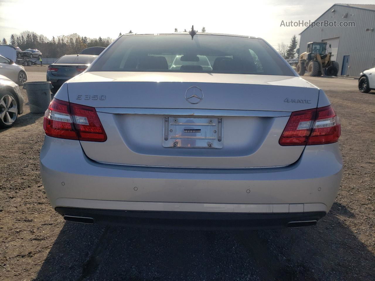 2010 Mercedes-benz E 350 4matic Silver vin: WDDHF8HB9AA086190