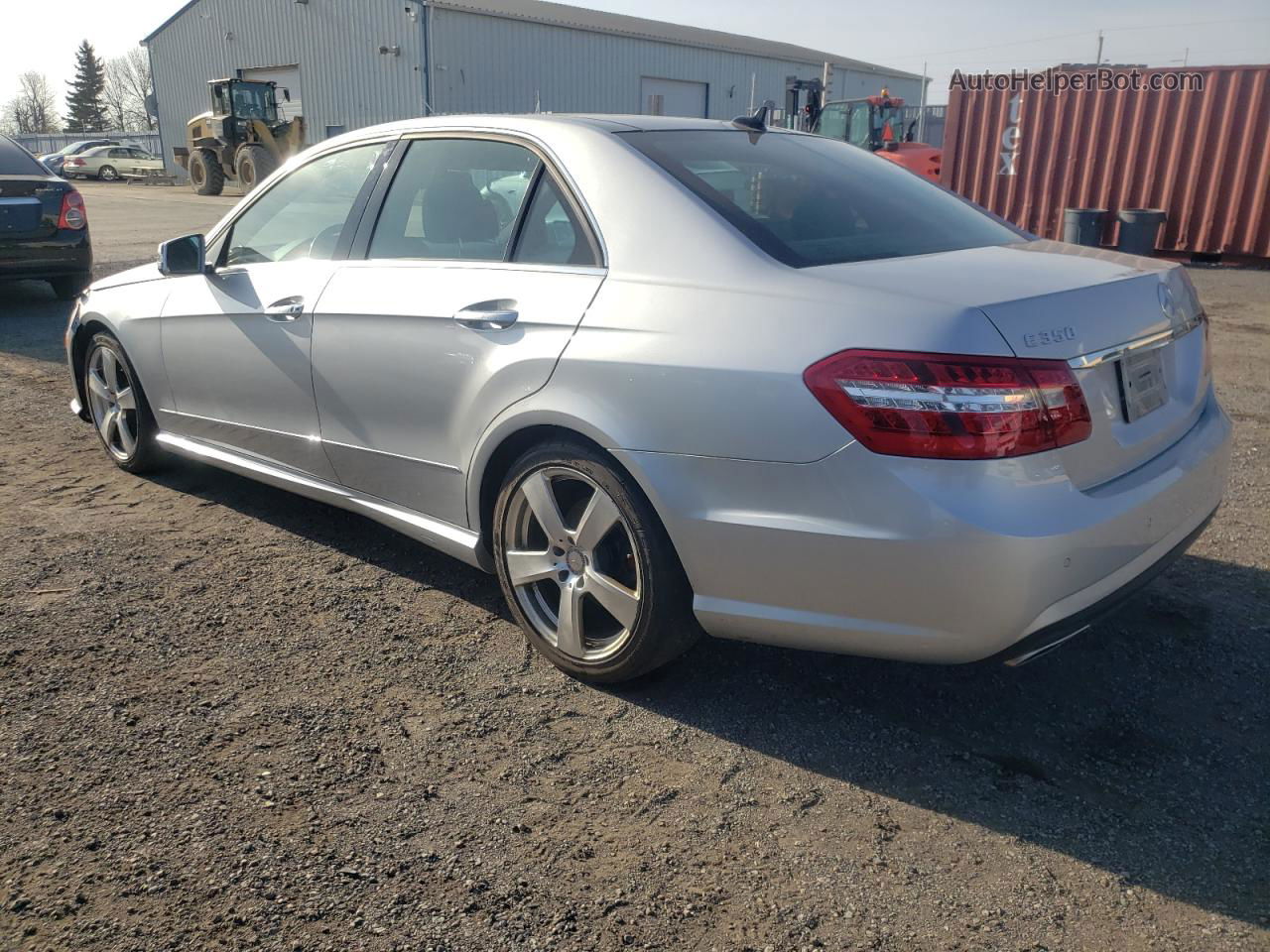 2010 Mercedes-benz E 350 4matic Silver vin: WDDHF8HB9AA086190