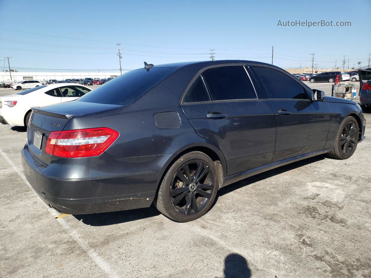 2010 Mercedes-benz E 350 4matic Black vin: WDDHF8HB9AA089221