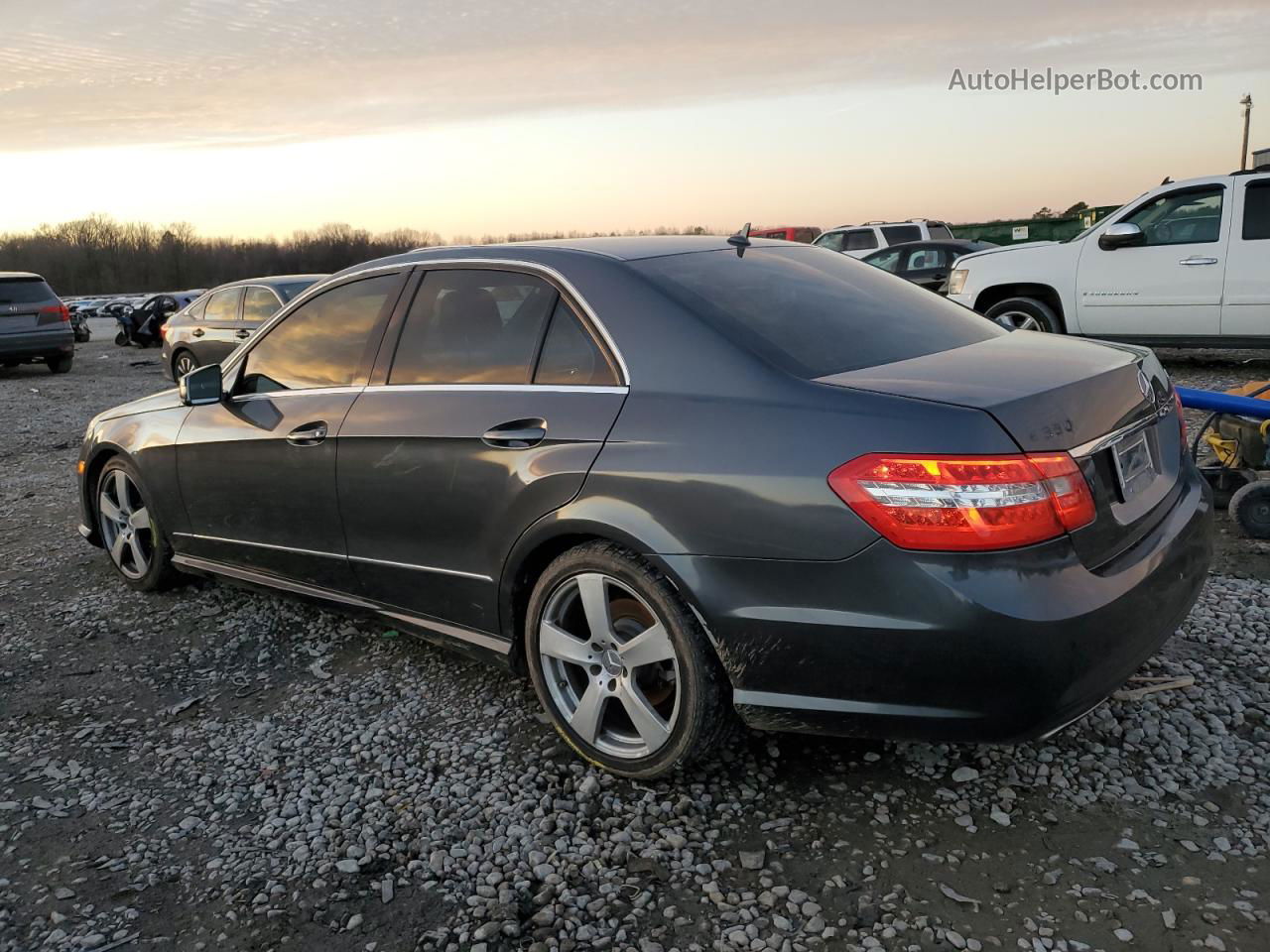 2010 Mercedes-benz E 350 4matic Charcoal vin: WDDHF8HB9AA121164