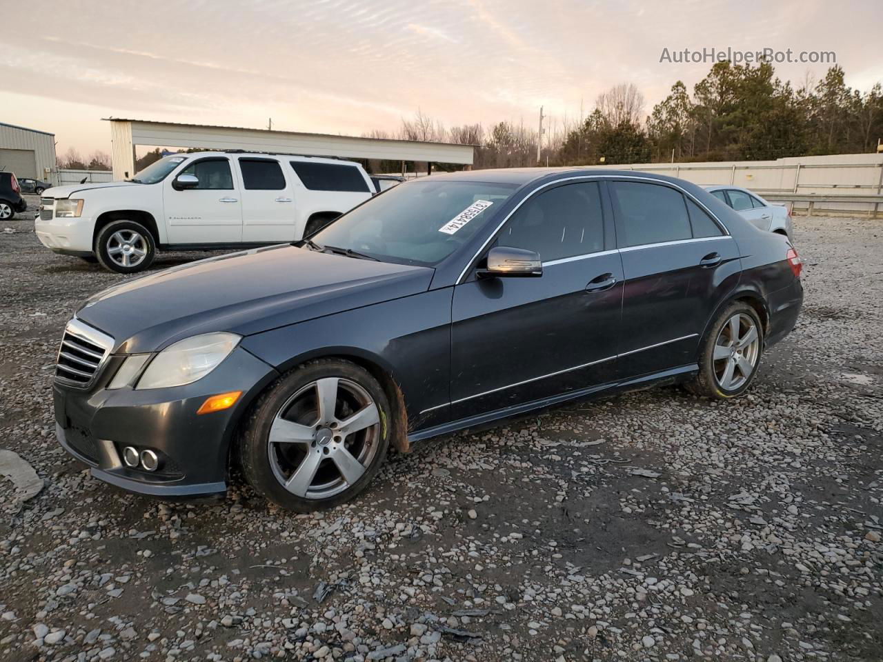 2010 Mercedes-benz E 350 4matic Charcoal vin: WDDHF8HB9AA121164