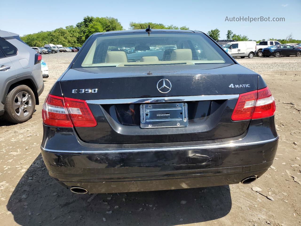 2010 Mercedes-benz E 350 4matic Черный vin: WDDHF8HB9AA206652