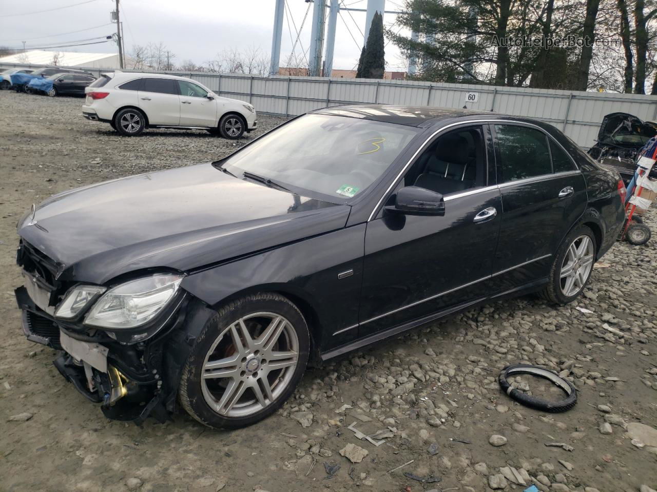 2010 Mercedes-benz E 350 4matic Черный vin: WDDHF8HB9AA250327