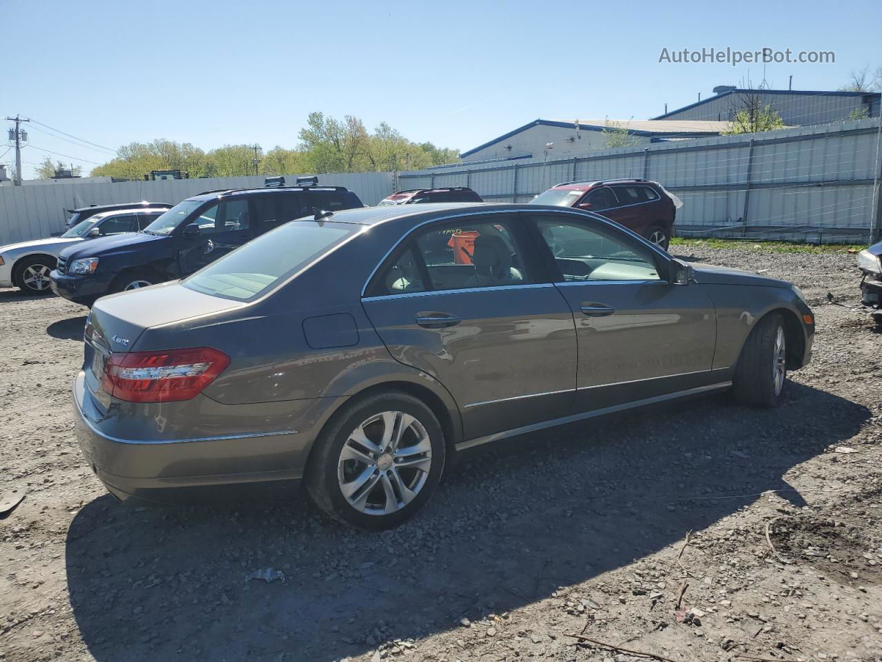 2010 Mercedes-benz E 350 4matic Tan vin: WDDHF8HBXAA077403