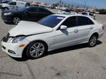 2010 Mercedes-benz E 350 4matic White vin: WDDHF8HBXAA089079