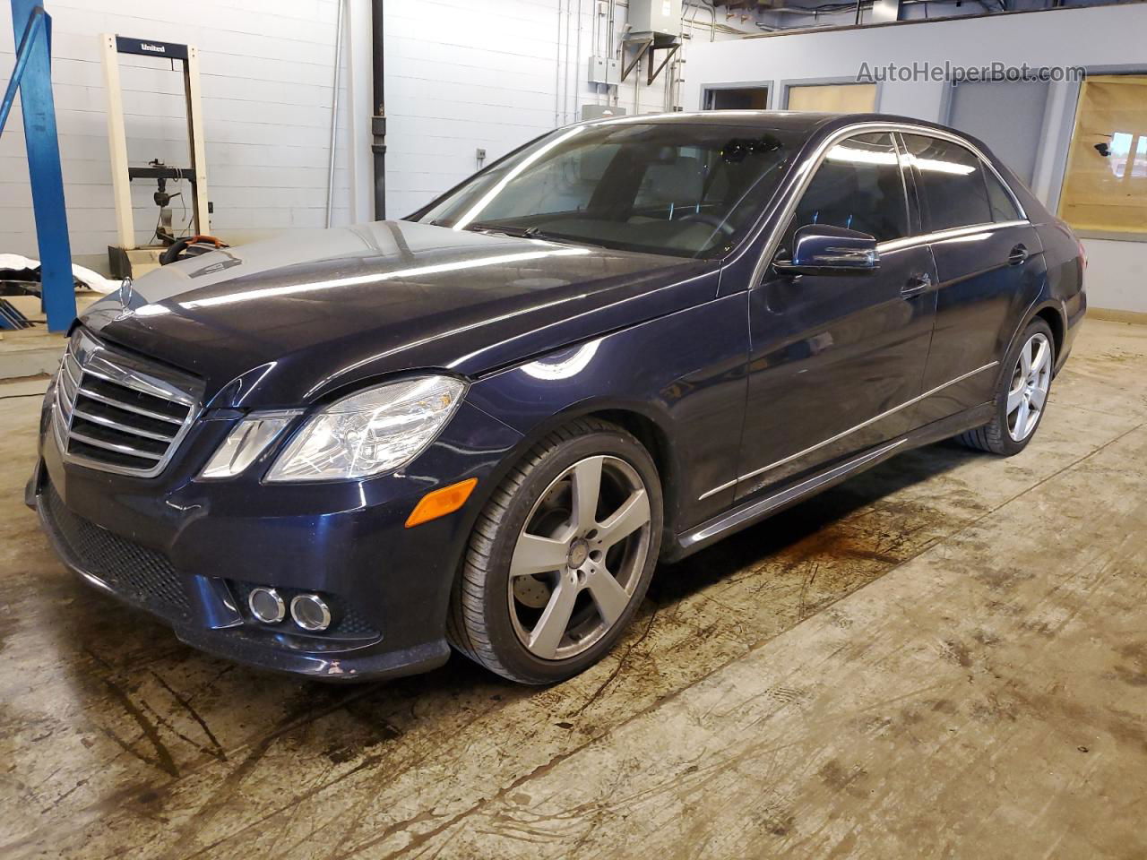 2010 Mercedes-benz E 350 4matic Black vin: WDDHF8HBXAA097103