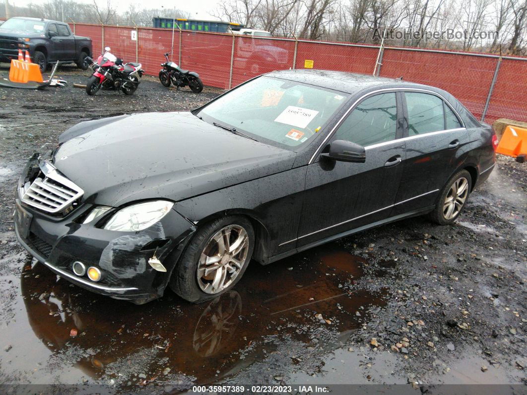 2010 Mercedes-benz E-class E 350 Черный vin: WDDHF8HBXAA101182