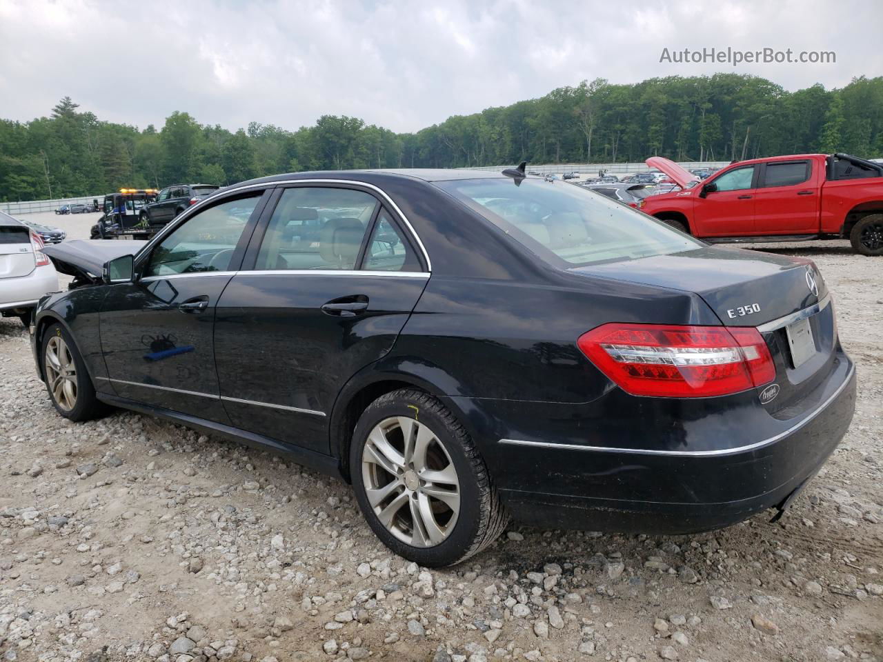 2010 Mercedes-benz E 350 4matic Black vin: WDDHF8HBXAA116796