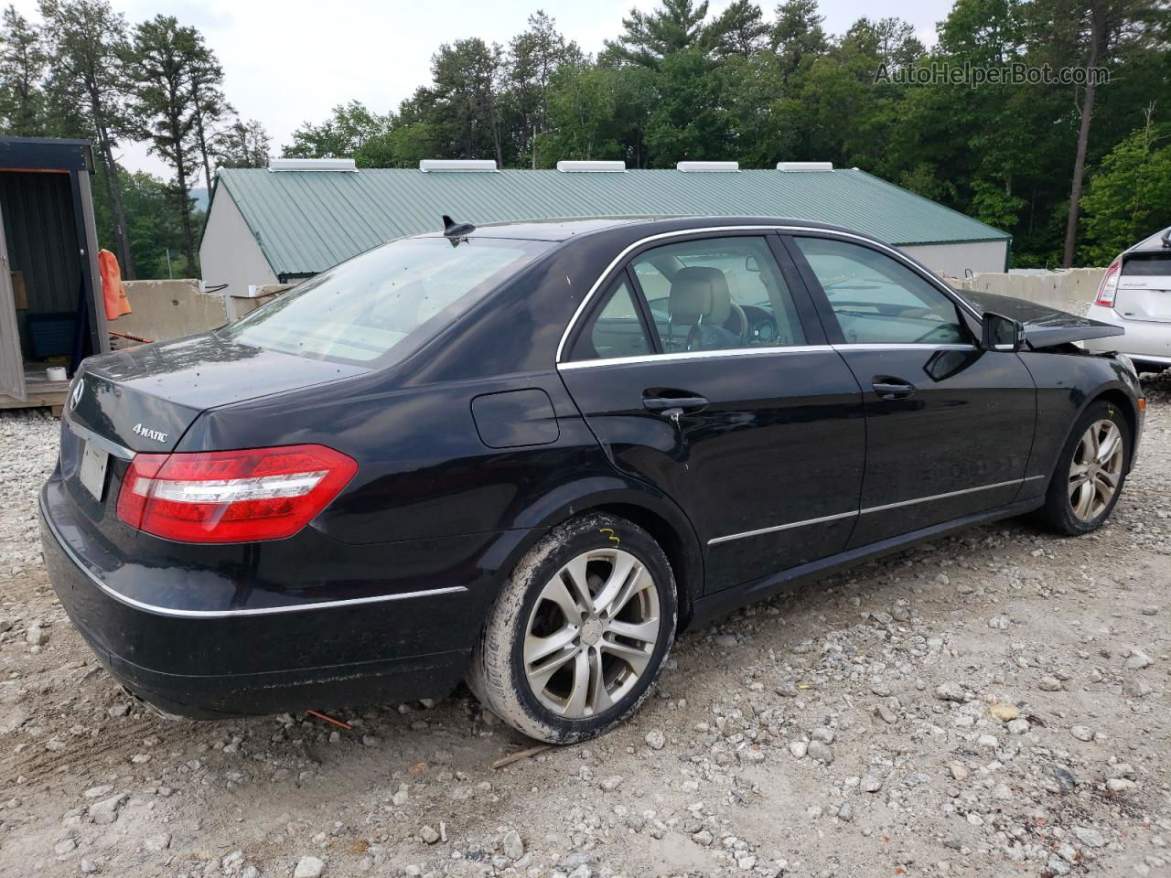 2010 Mercedes-benz E 350 4matic Black vin: WDDHF8HBXAA116796