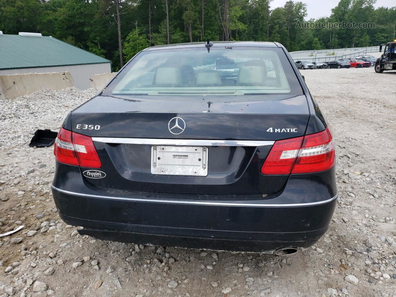 2010 Mercedes-benz E 350 4matic Black vin: WDDHF8HBXAA116796