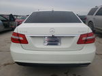 2010 Mercedes-benz E 350 4matic White vin: WDDHF8HBXAA120587