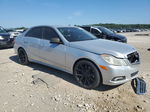 2010 Mercedes-benz E 350 4matic Silver vin: WDDHF8HBXAA142542