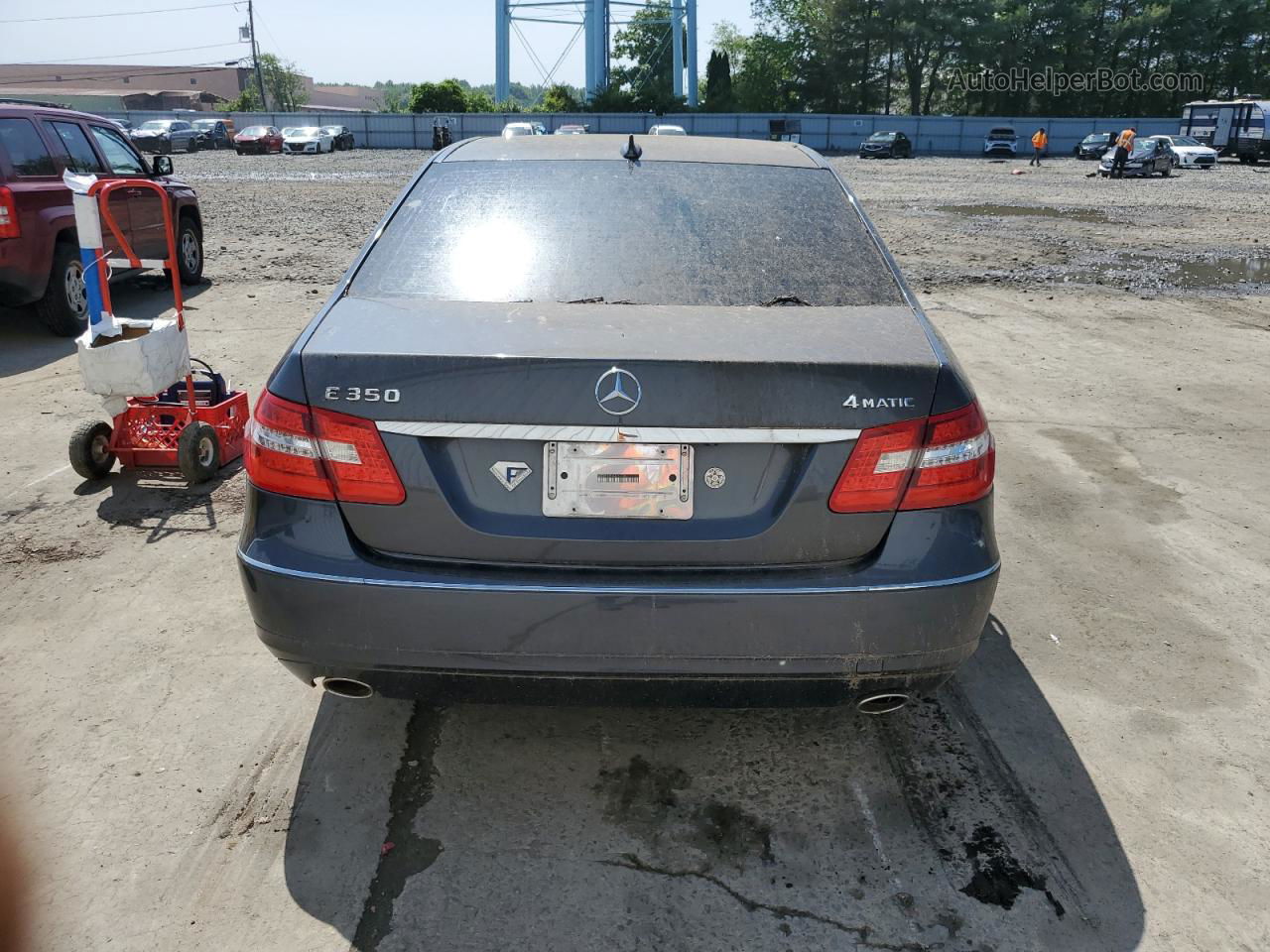 2010 Mercedes-benz E 350 4matic Charcoal vin: WDDHF8HBXAA161706