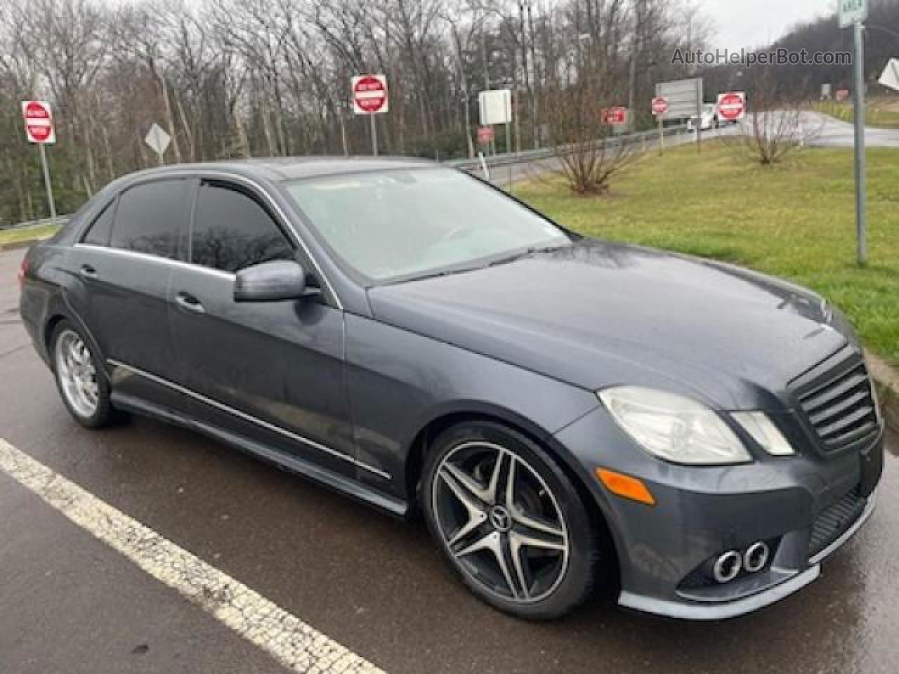 2010 Mercedes-benz E 350 4matic Black vin: WDDHF8HBXAA239871