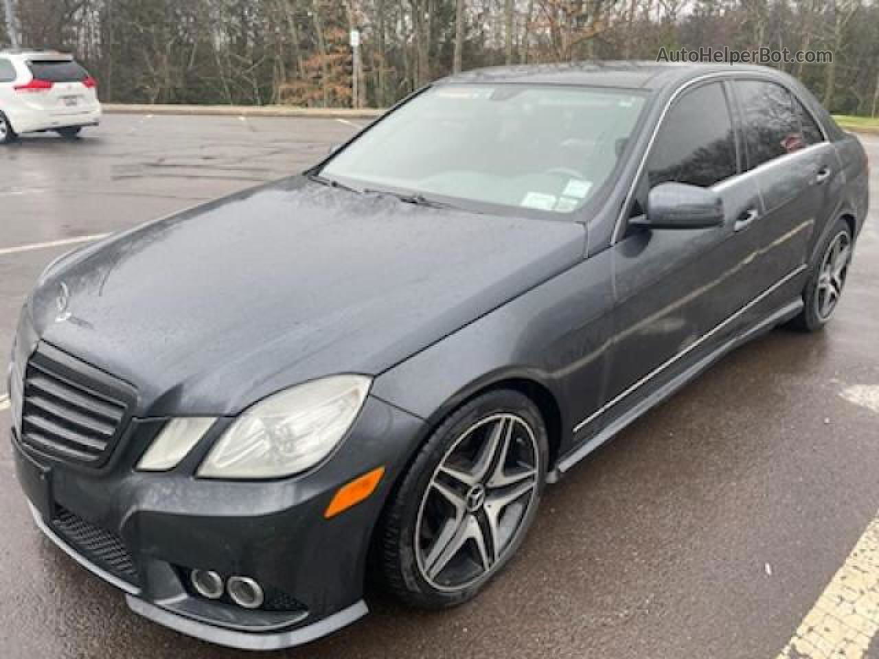 2010 Mercedes-benz E 350 4matic Черный vin: WDDHF8HBXAA239871