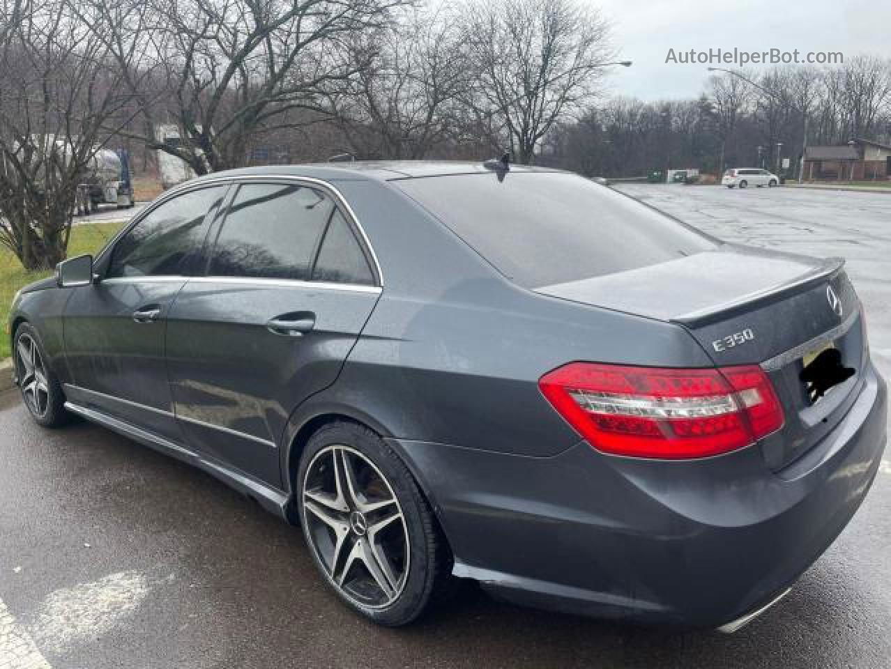 2010 Mercedes-benz E 350 4matic Черный vin: WDDHF8HBXAA239871