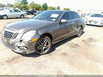 2010 Mercedes-benz E-class E 550 Gray vin: WDDHF9AB0AA103894