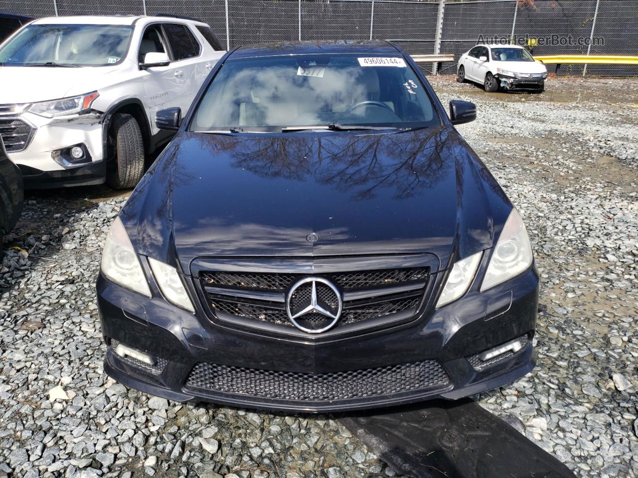 2010 Mercedes-benz E 550 4matic Black vin: WDDHF9AB0AA126561