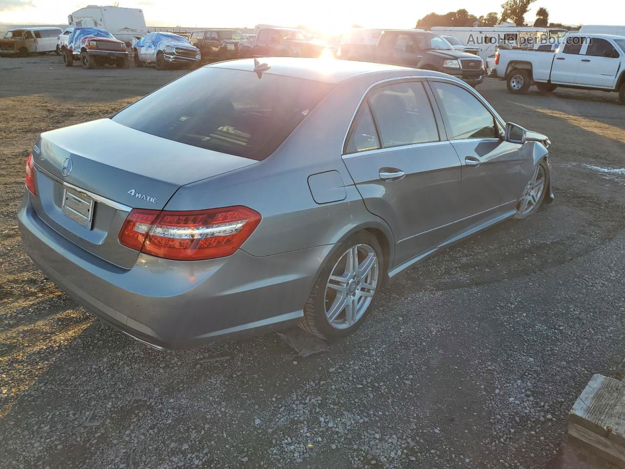 2010 Mercedes-benz E 550 4matic Charcoal vin: WDDHF9AB0AA128830