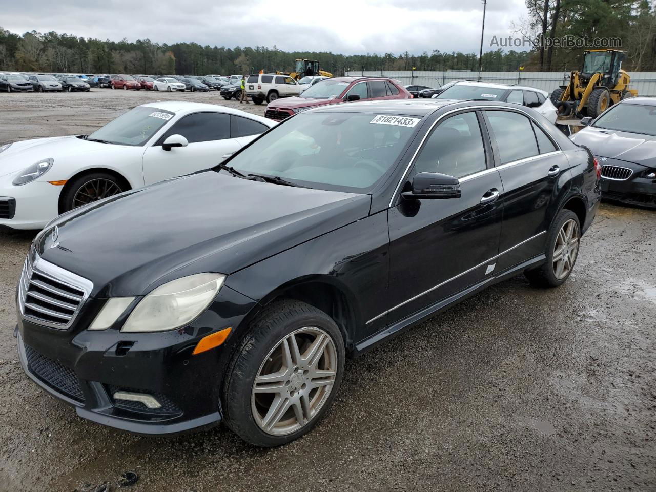 2010 Mercedes-benz E 550 4matic Black vin: WDDHF9AB1AA169712