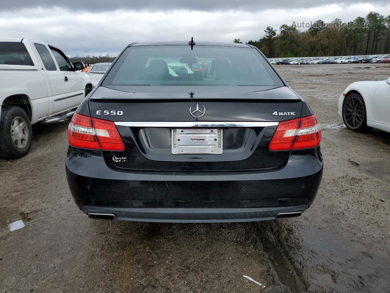 2010 Mercedes-benz E 550 4matic Black vin: WDDHF9AB1AA169712