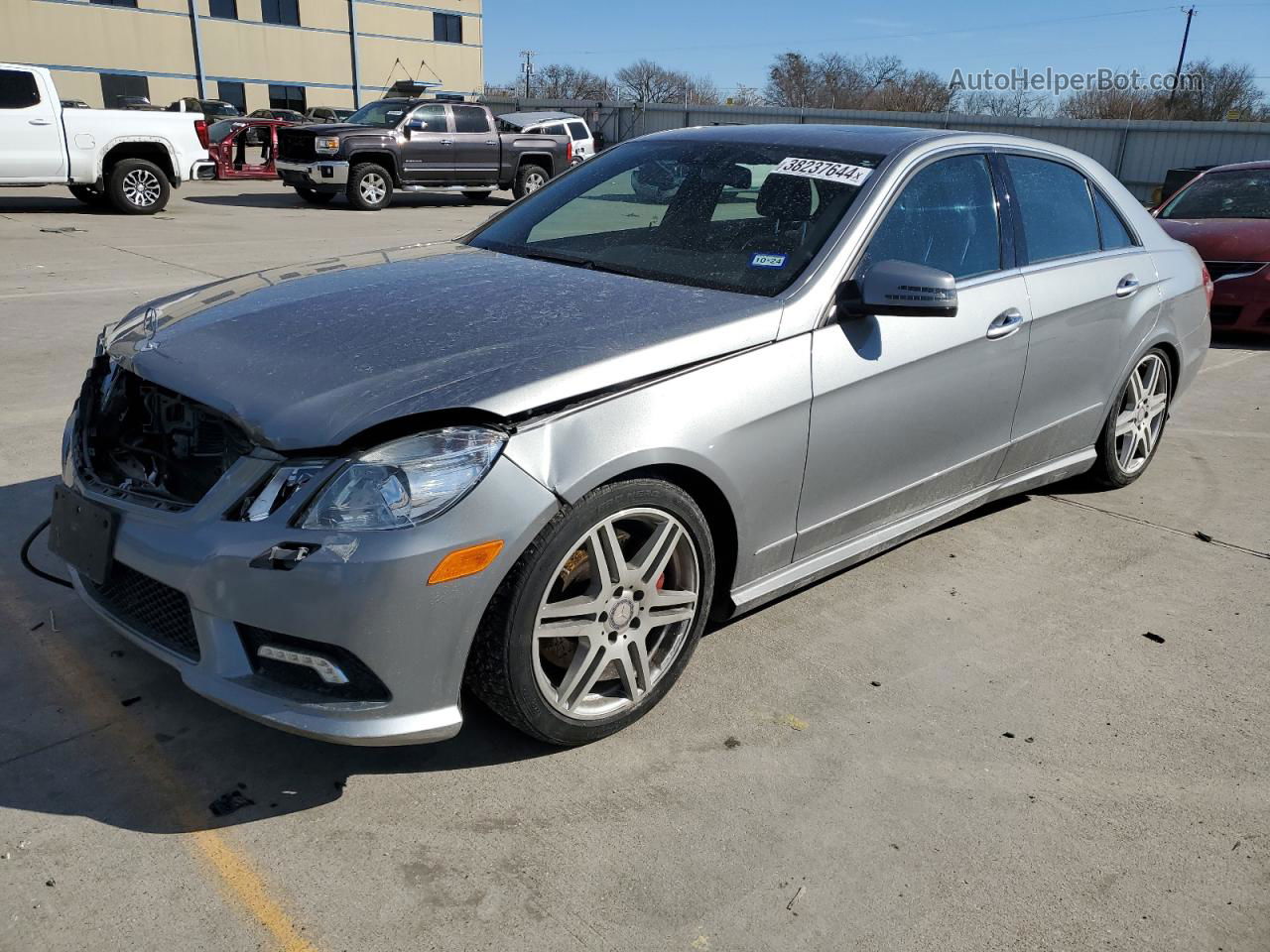 2010 Mercedes-benz E 550 4matic Gray vin: WDDHF9AB5AA223884