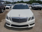 2010 Mercedes-benz E 550 4matic White vin: WDDHF9AB6AA134017