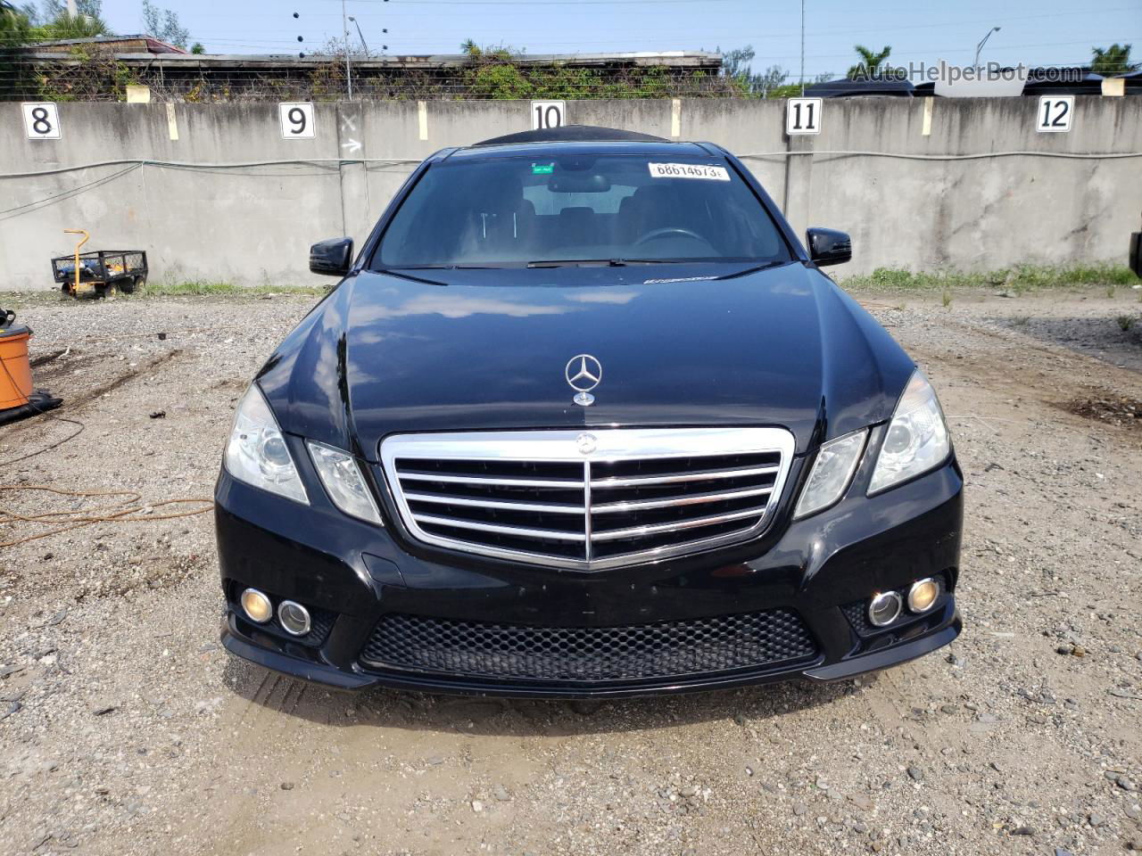 2010 Mercedes-benz E 550 4matic Черный vin: WDDHF9AB9AA232376