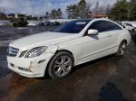 2010 Mercedes-benz E 350 White vin: WDDKJ5GB0AF052310