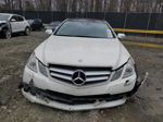 2010 Mercedes-benz E 350 White vin: WDDKJ5GB1AF003228